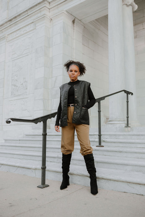 Gisette Leather Vest