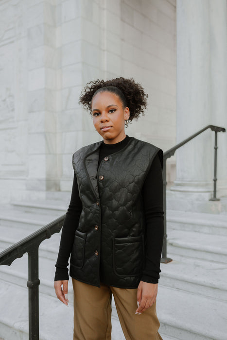 Gisette Leather Vest