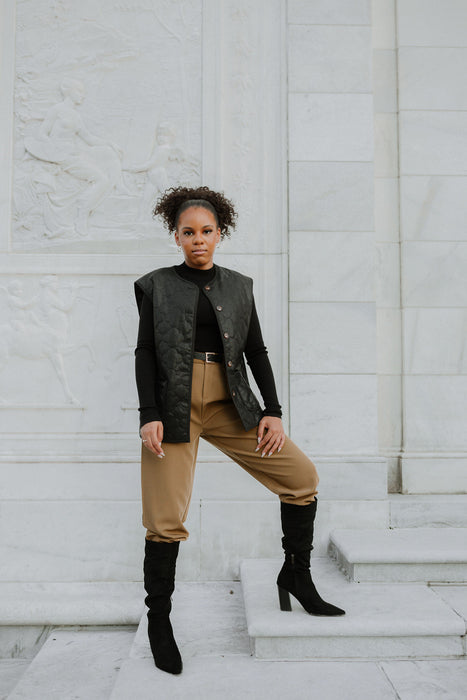 Gisette Leather Vest
