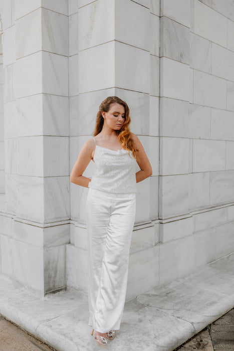 Samantha Satin Pants