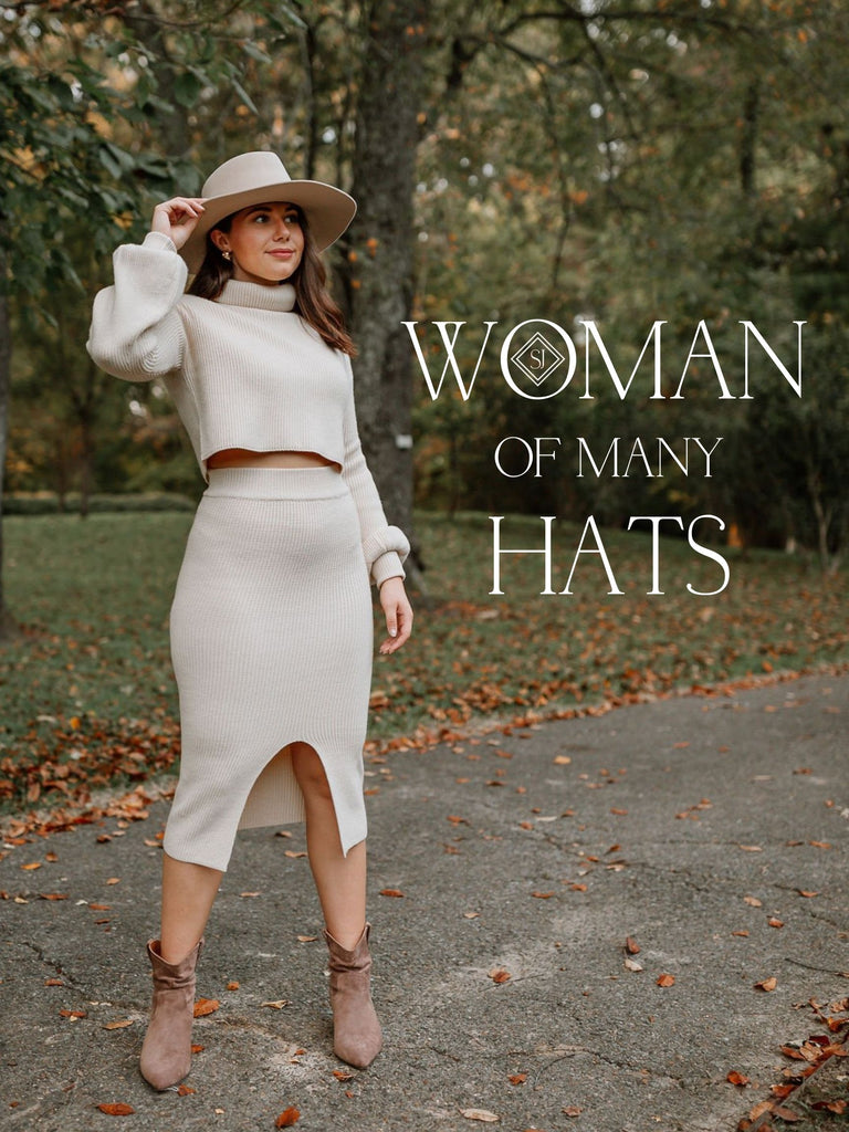 Woman Of Many Hats