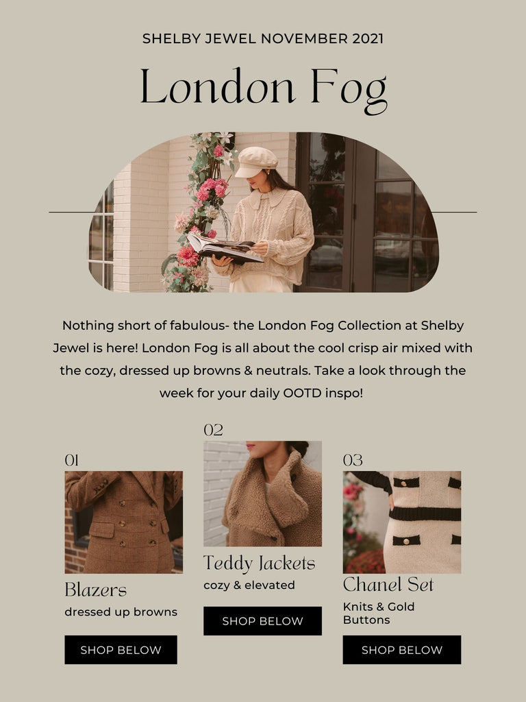 Holiday Week Looks: London Fog Style