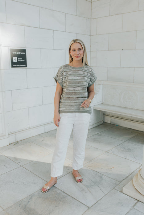 Palm Crochet Top
