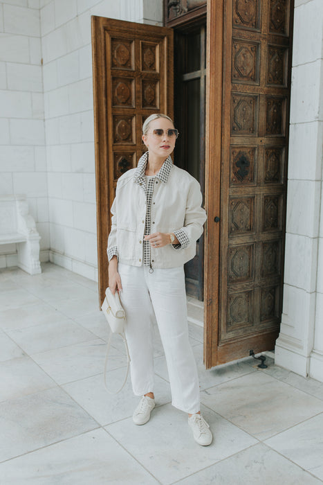 Whisk Away Gingham Jacket
