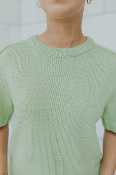 Mint Leaf Sweater