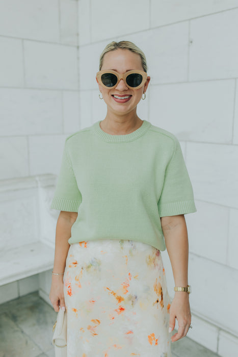 Mint Leaf Sweater