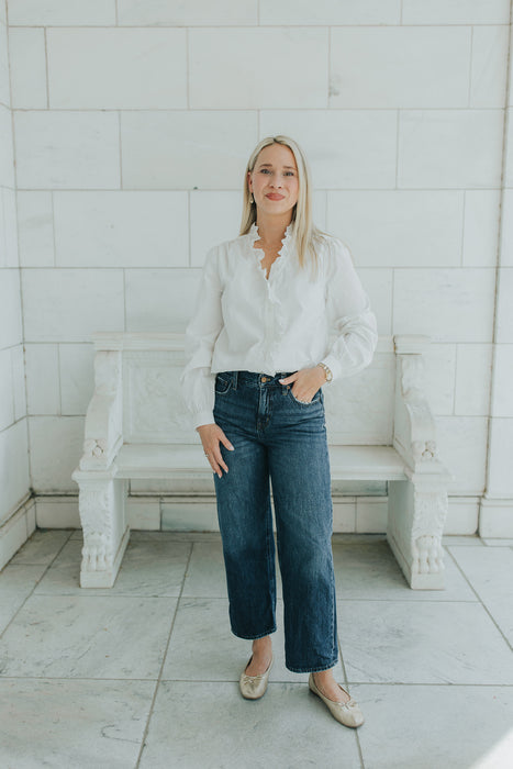 Dainty Eyelet Blouse