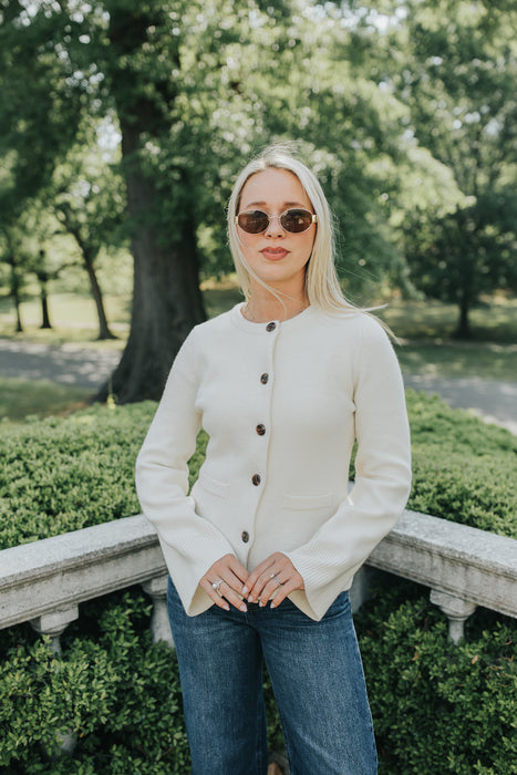 Tyler Cardigan - Cream