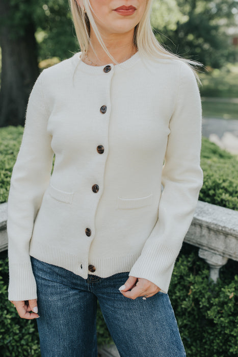 Tyler Cardigan - Cream