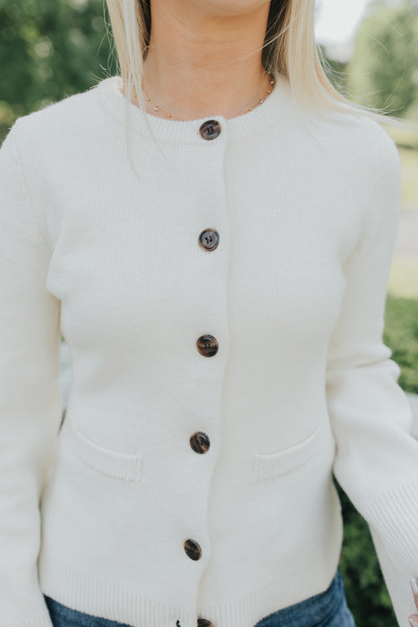 Tyler Cardigan - Cream