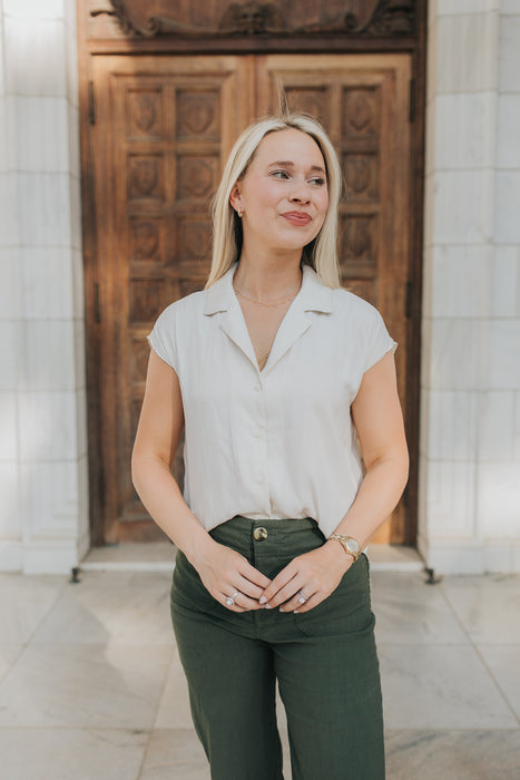 Day + Night Blouse - Cream