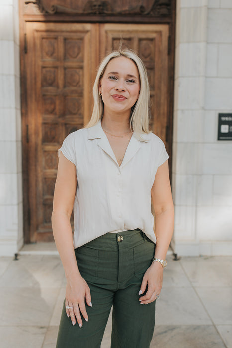 Day + Night Blouse - Cream