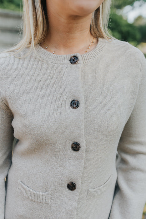 Tyler Cardigan - Beige