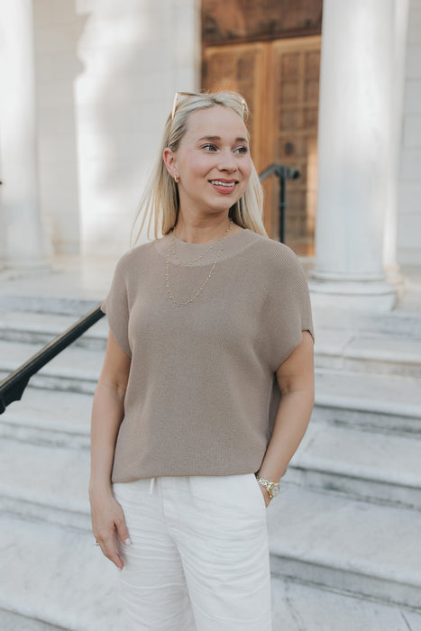 Summer Knit Top - Coco